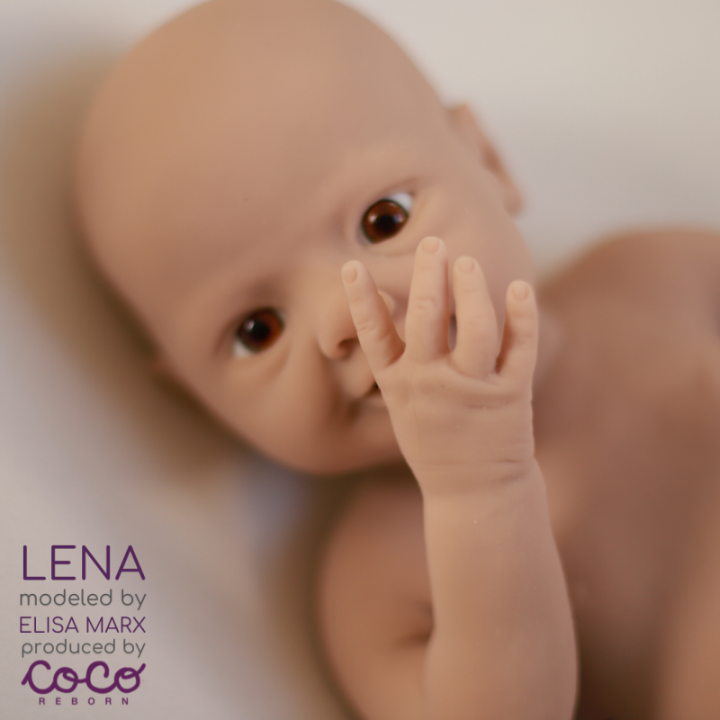 Lena sin pintar