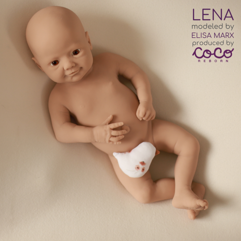 Lena sin pintar