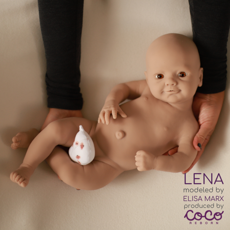Lena sin pintar