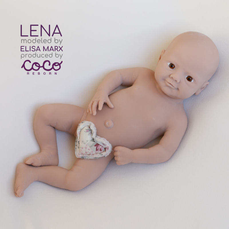 Lena sin pintar