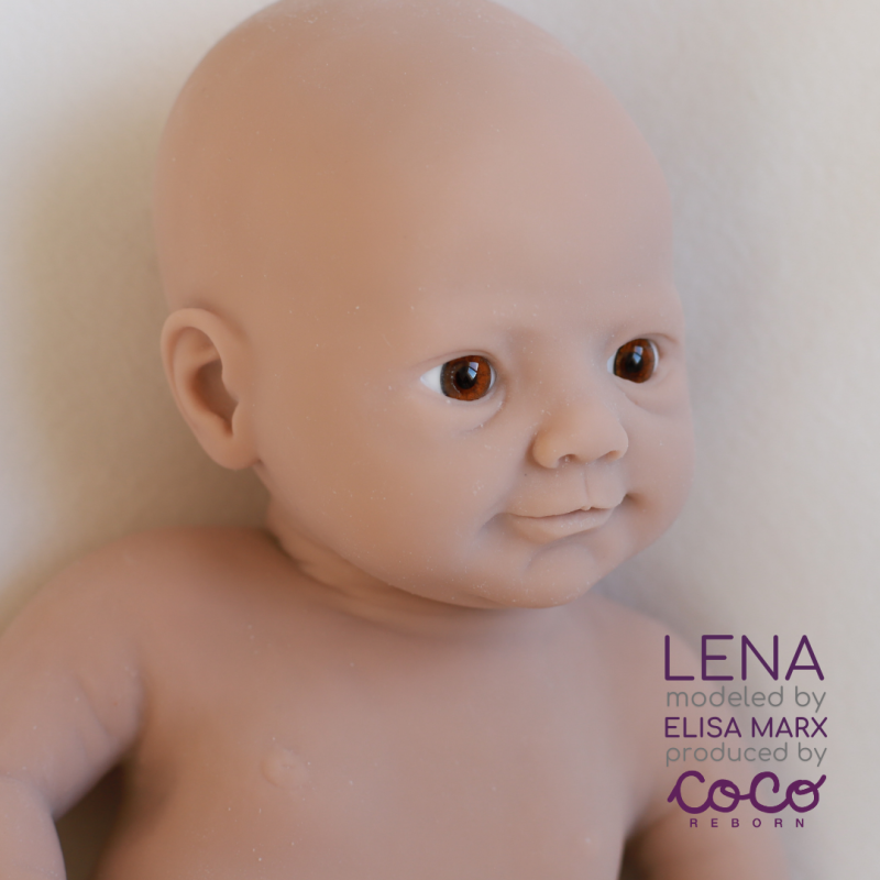 Lena sin pintar