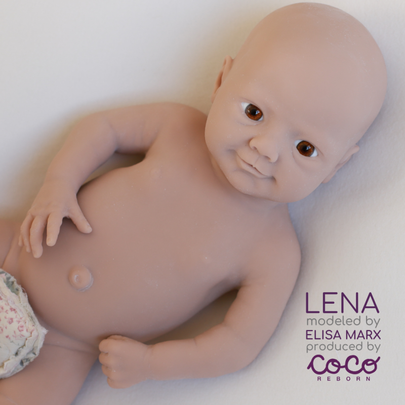 Lena sin pintar