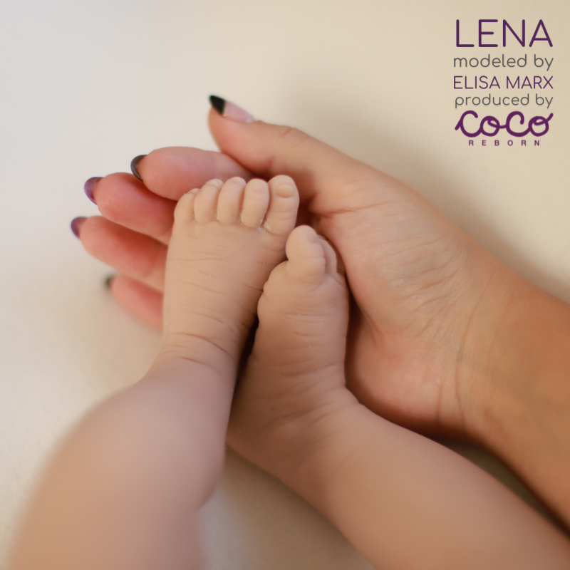 Lena sin pintar
