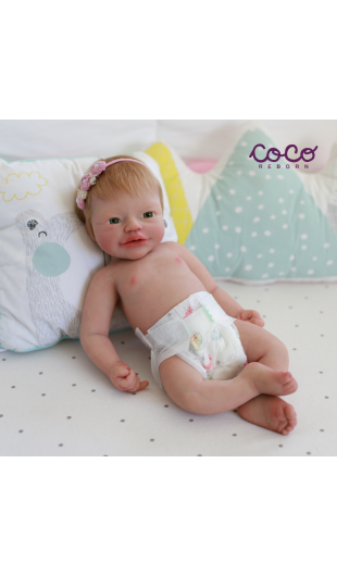 Anuk Honey Blonde and Forest Green Eyes