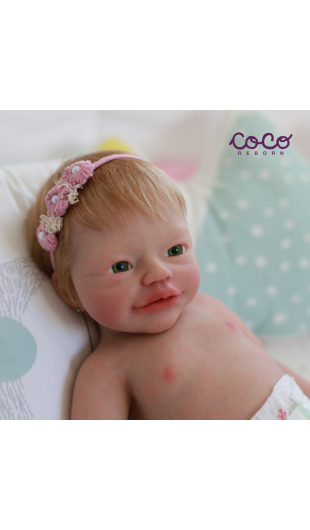 Anuk Honey Blonde and Forest Green Eyes