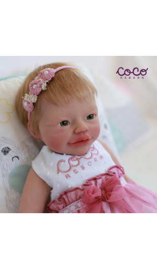 Anuk Honey Blonde and Forest Green Eyes