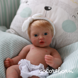 Moly Rubio Bebé Ojos Azules