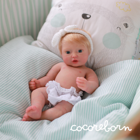 Moly Rubio Bebé Ojos Azules