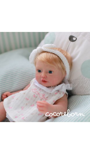 Moly Rubio Bebé Ojos Azules