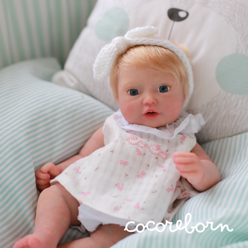 Moly Rubio Bebé Ojos Azules