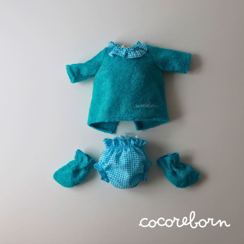 Conjunto Vichy Turquesa MF