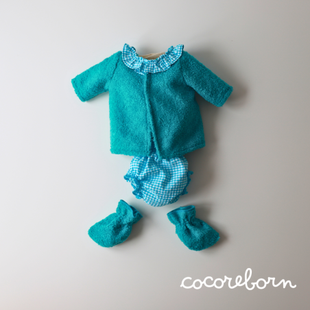 Conjunto Vichy Turquesa MF