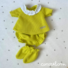 Mini Conjunto Verde y Blanco MF