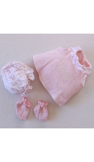 Liberty Rosa Conjunto braguita