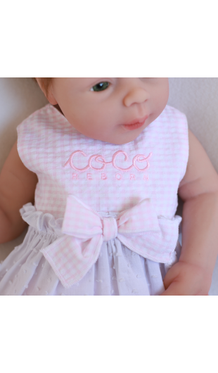 Vichy Pink Dress and Panties