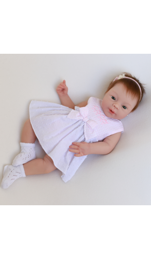 Vichy Rosa Vestido y braguita