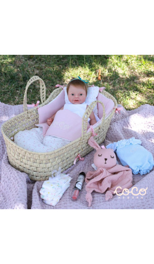 Canastilla Rosa CocoReborn