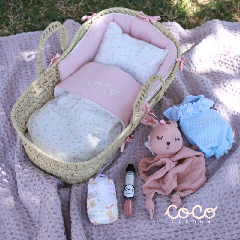 Canastilla Rosa CocoReborn