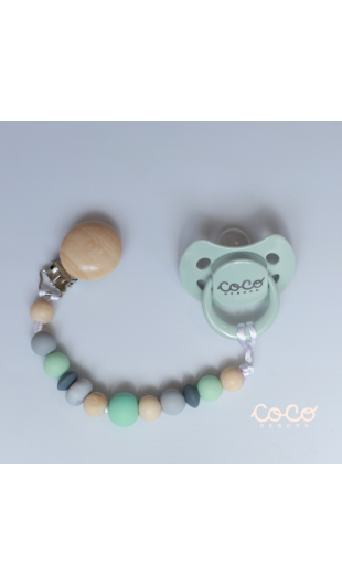 Kit de chupete y chupetero CocoReborn