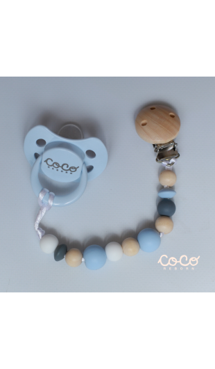 CocoReborn Pacifier and Clip Kit