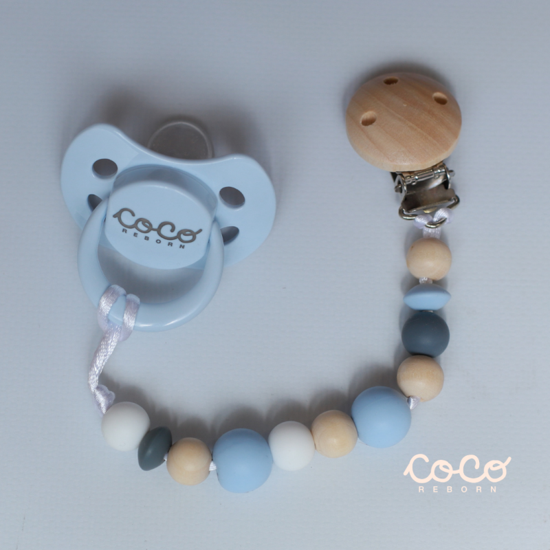 Kit de chupete y chupetero CocoReborn