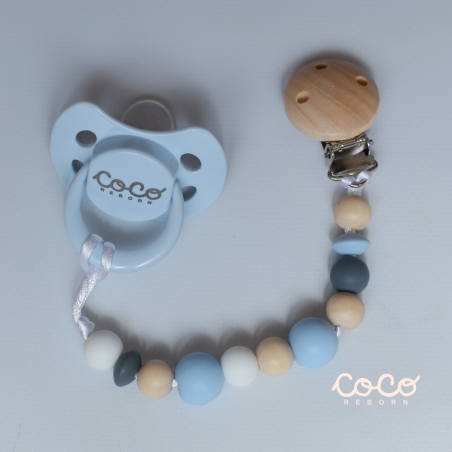 CocoReborn Pacifier and Clip Kit