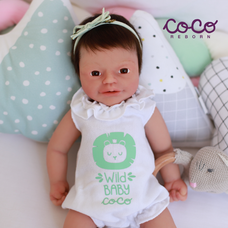 Anuk Castaño Oscuro Ojos Marron Oscuro