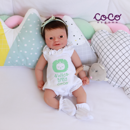 Anuk Castaño Oscuro Ojos Marron Oscuro