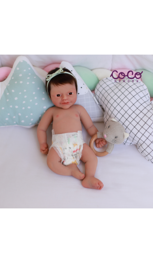 Anuk Castaño Oscuro Ojos Marron Oscuro