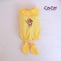Yellow Bunny Romper