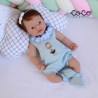 Sky Blue Balloon Romper