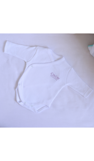 Long Sleeve Cross Bodysuit