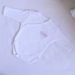 Long Sleeve Cross Bodysuit